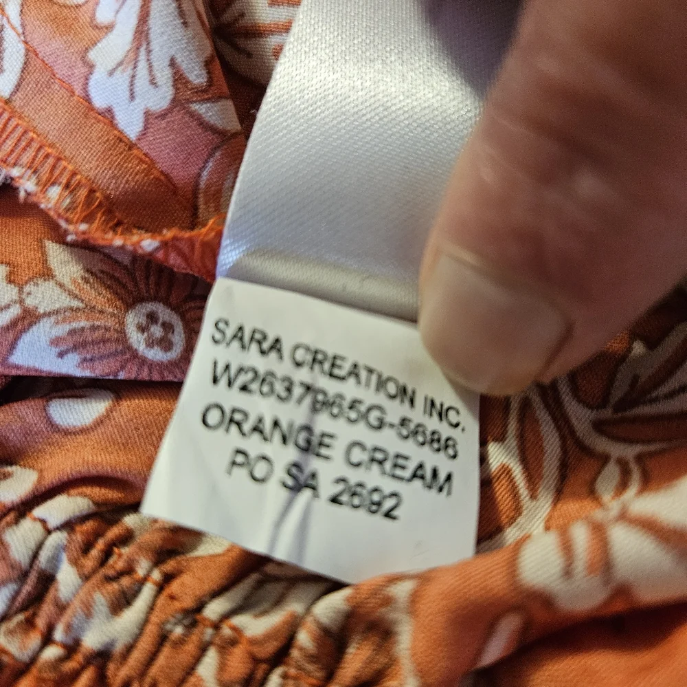 Band of The Free Women’s Floral Smocked Sundress Size Large - Picture 10 of 11